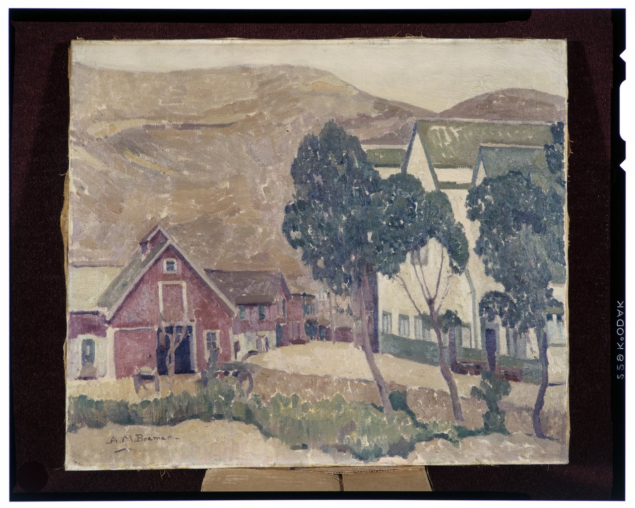 Kalifornská krajina, kolem roku 1916 od Anne Millay Bremer