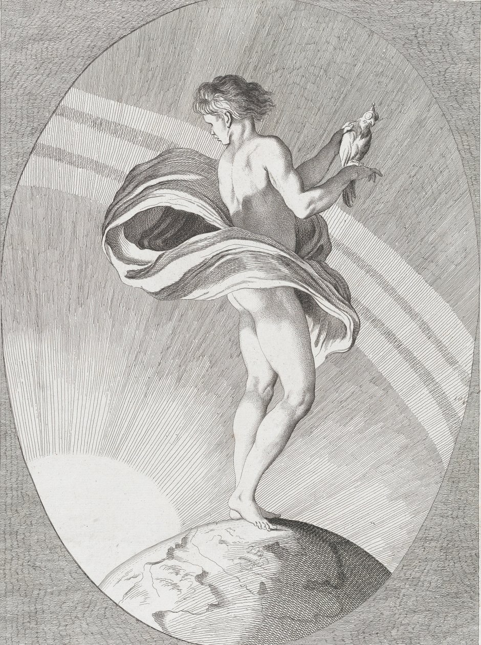 Pohled, 1730-65. Tvůrci: Caylus, Anne-Claude-Philippe de, Etienne Fessard. od Anne Claude Philippe de Caylus, Etienne Fessard