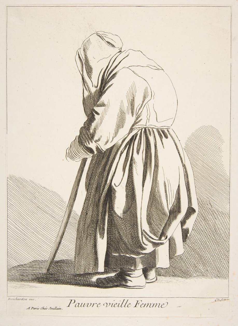 Chudá stará žena, 1742. od Anne Claude Philippe de Caylus