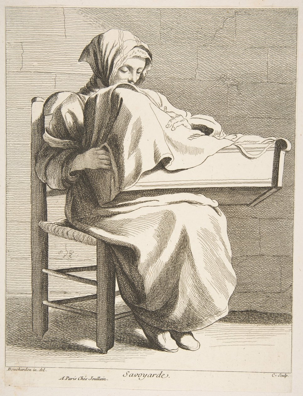 Žena ze Savoye, 1737. od Anne Claude Philippe de Caylus