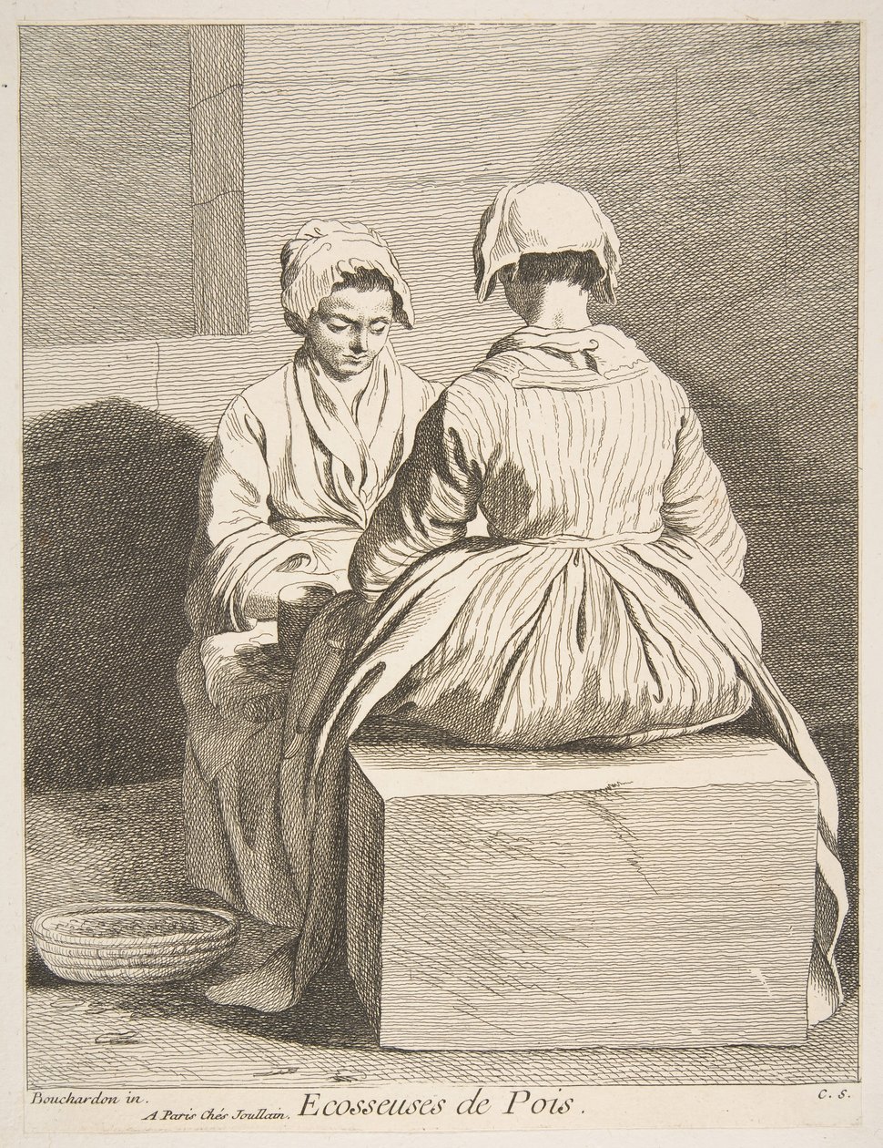Hrachové skořápky, 1737. od Anne Claude Philippe de Caylus