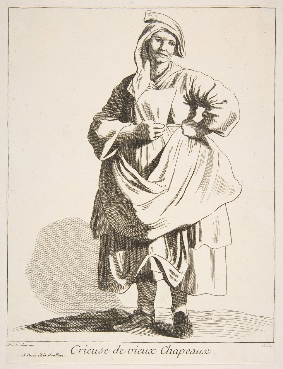 Prodavač starých klobouků, 1742. od Anne Claude Philippe de Caylus
