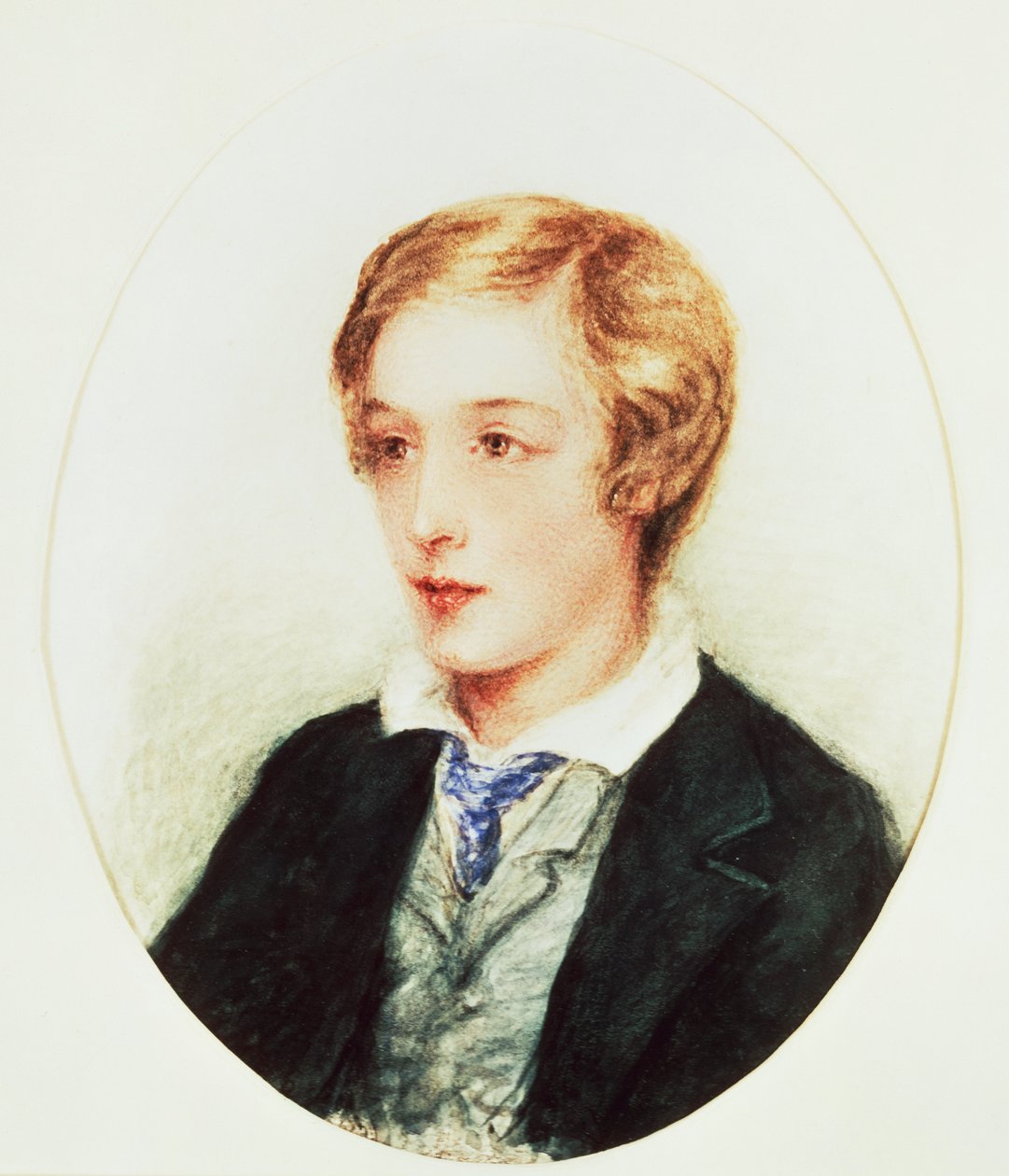 Portrét Gerarda Manleyho Hopkinse od Anne Eleanor Hopkins