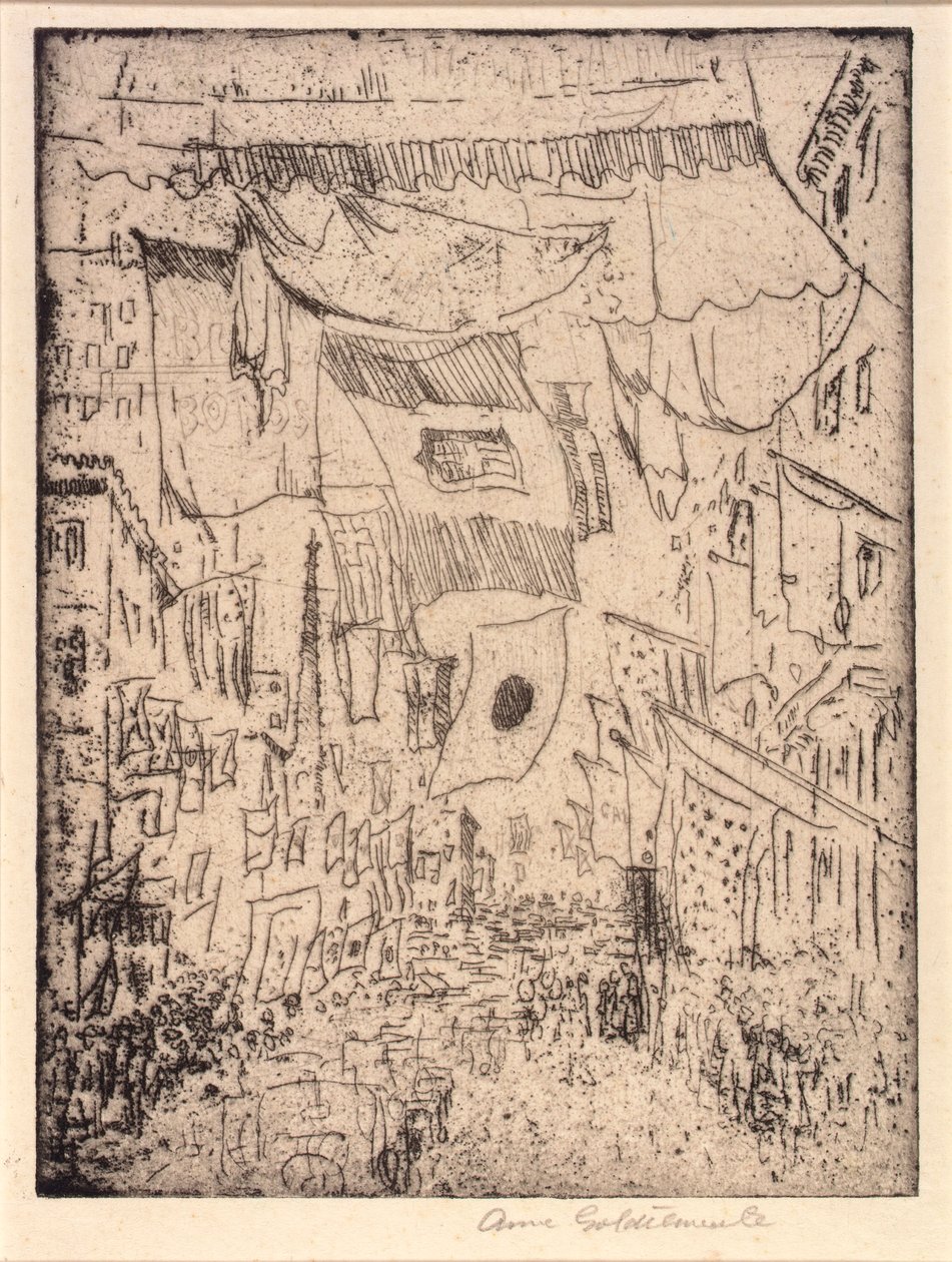 Avenue of the Allies (5. avenue) od Anne Goldthwaite