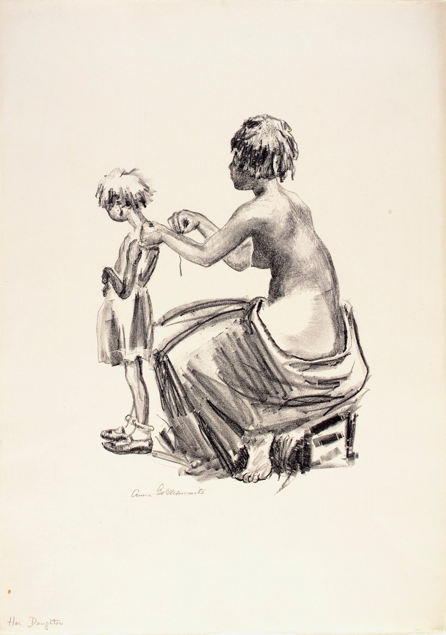 Její dcera od Anne Goldthwaite