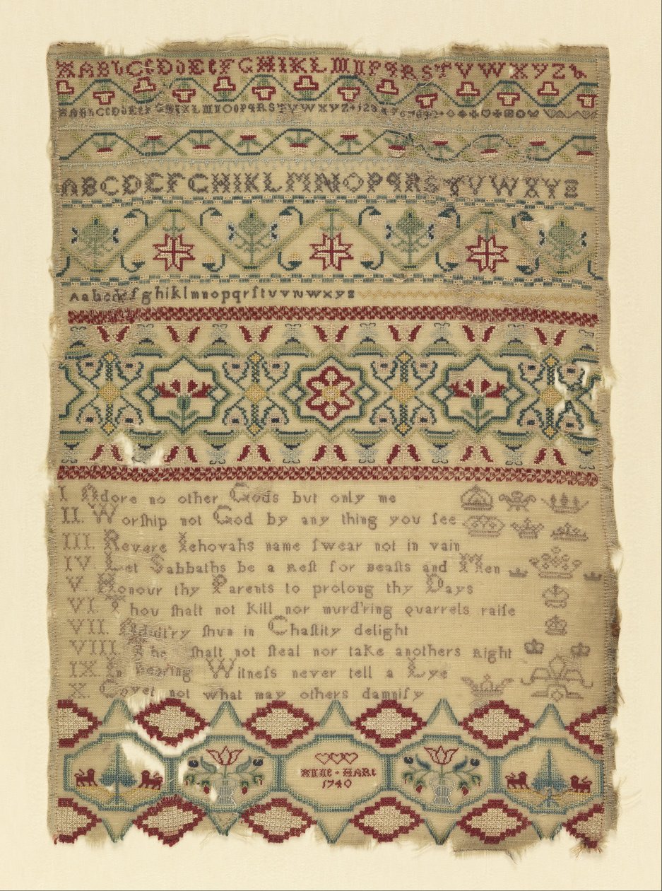 Sampler od Anne Hart