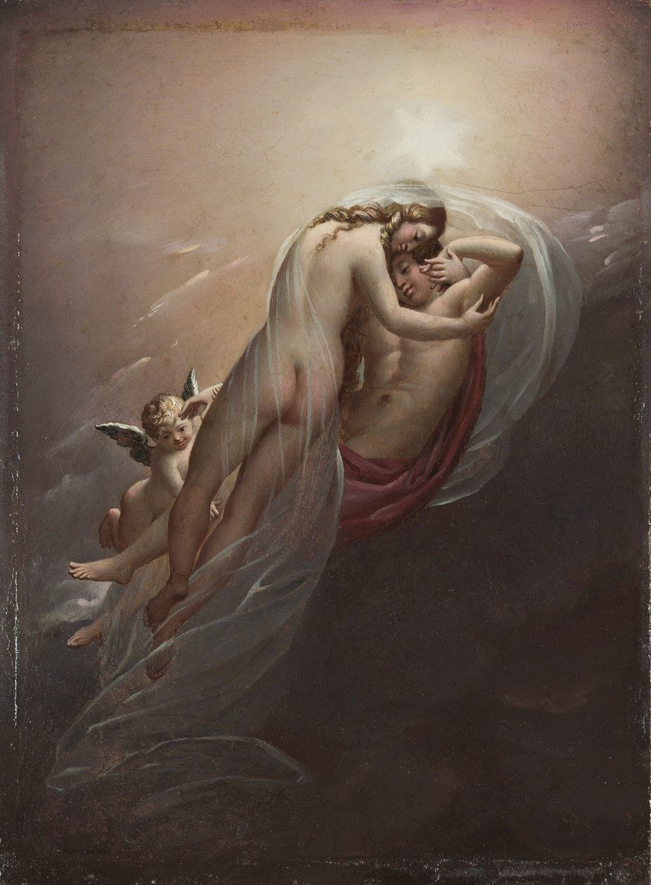 Aurora a Cephalus od Anne Louis Girodet de Roucy Trioson