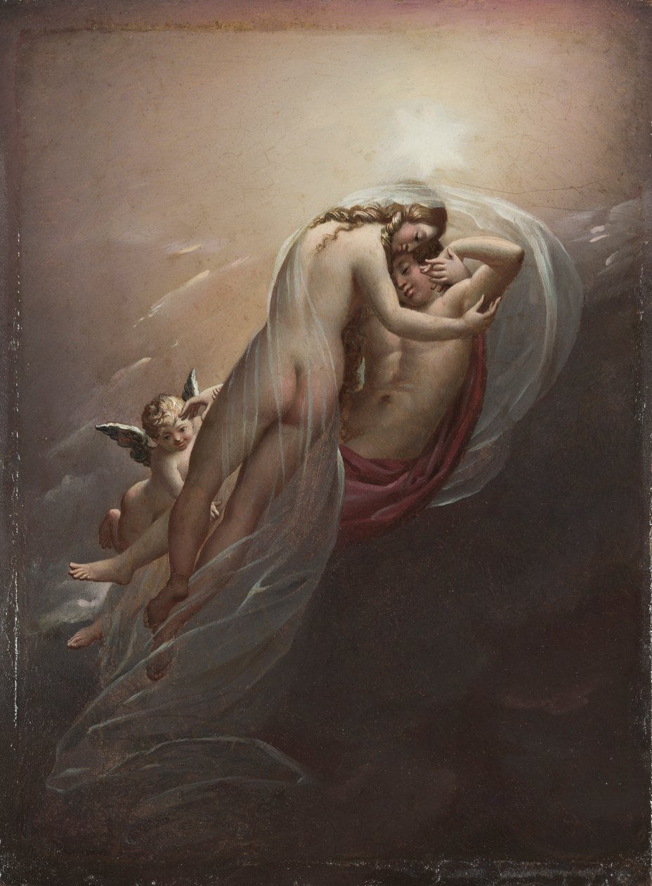 Aurora a Cephalus, kolem roku 1810. od Anne Louis Girodet de Roucy Trioson