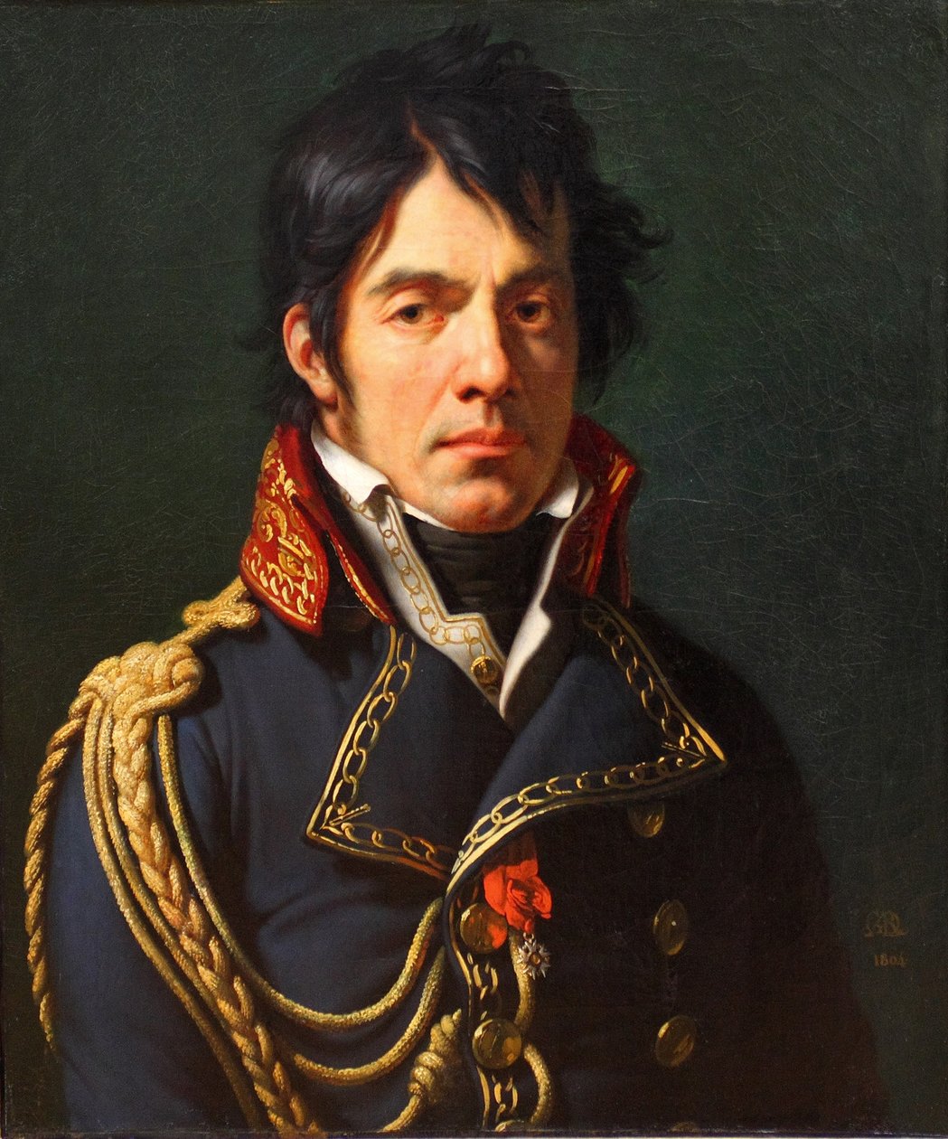 Portrét Dominique Jean Larrey 1766-1842, 1804 od Anne Louis Girodet de Roucy Trioson