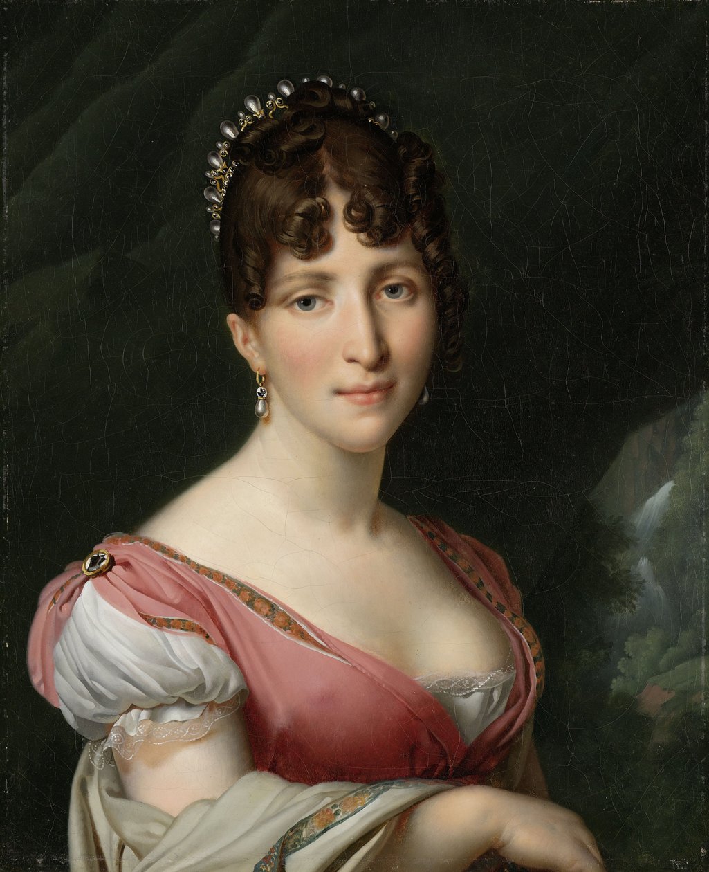Portrét Hortense de Beauharnais, královny Holandska, 1805-9 (olej na plátně) od Anne Louis Girodet de Roucy Trioson