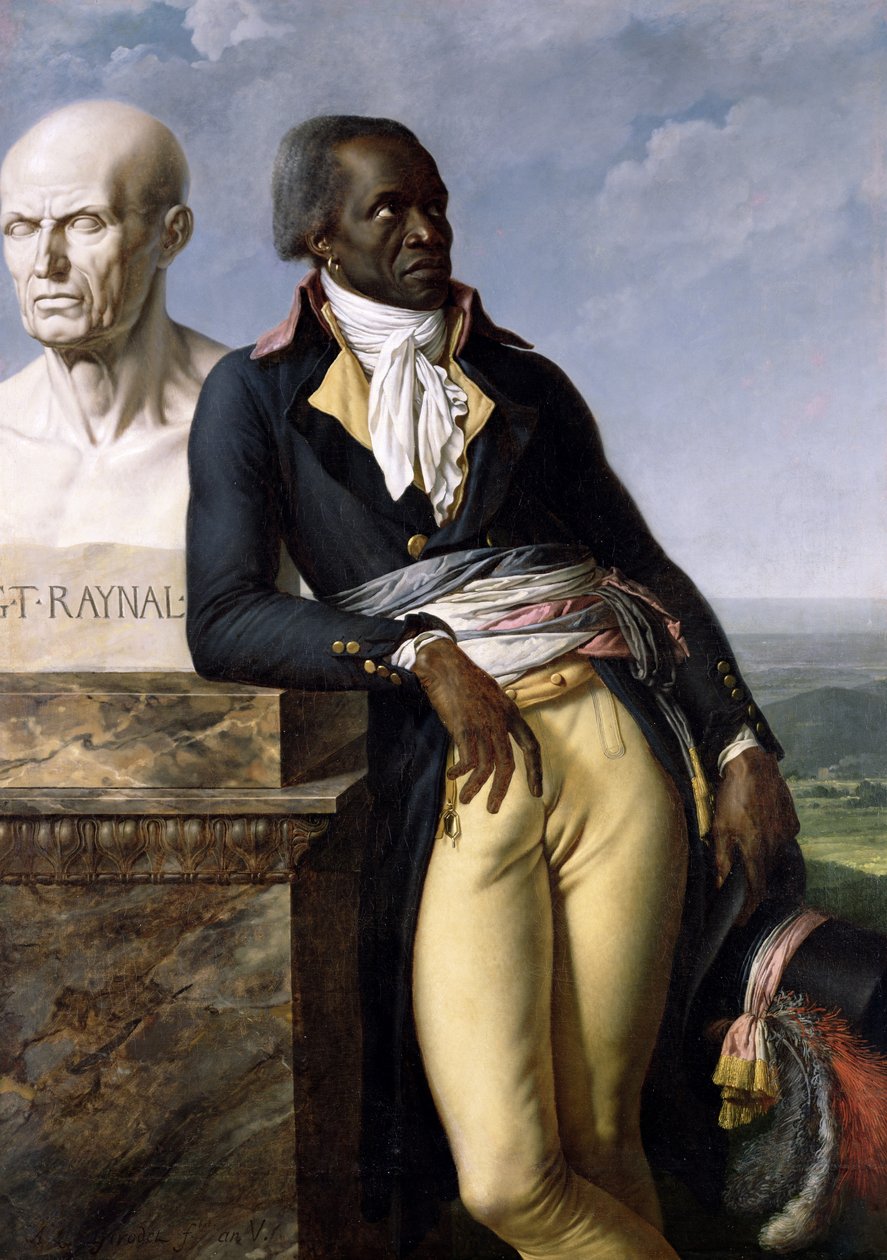 Portrét Jean-Baptiste Belleyho († 1804) zástupce San Dominga od Anne Louis Girodet de Roucy Trioson
