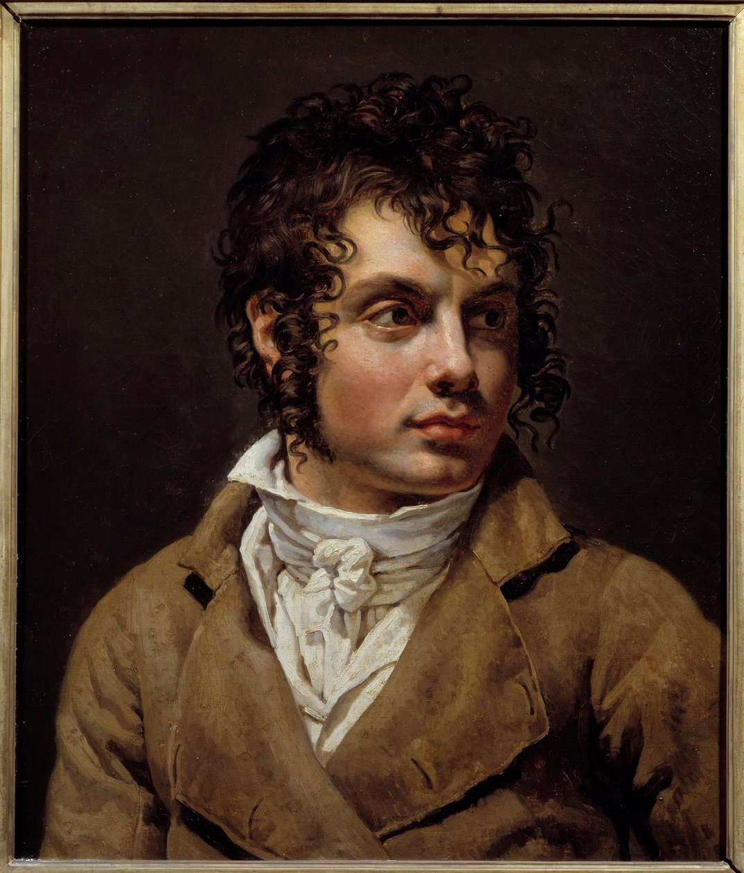 Portrét muže Obraz Anne Louis Girodet de Roucy-Trioson (Anne-Louis Girodet de Roucy Trioson od Anne Louis Girodet de Roucy Trioson