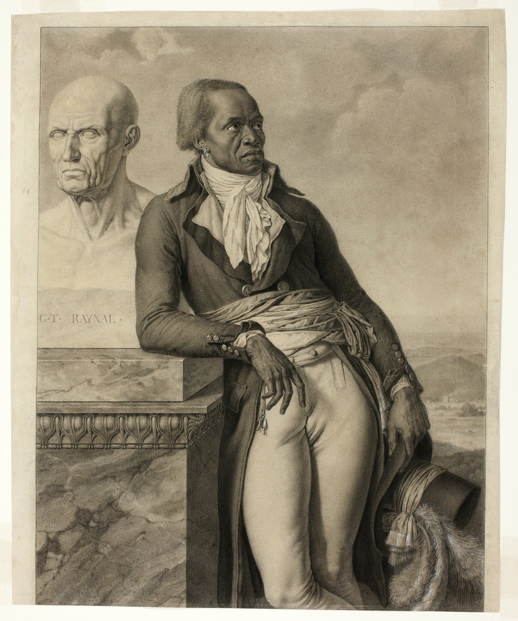 Jean-Baptiste Belley od Anne Louis Girodet de Roussy Trioson