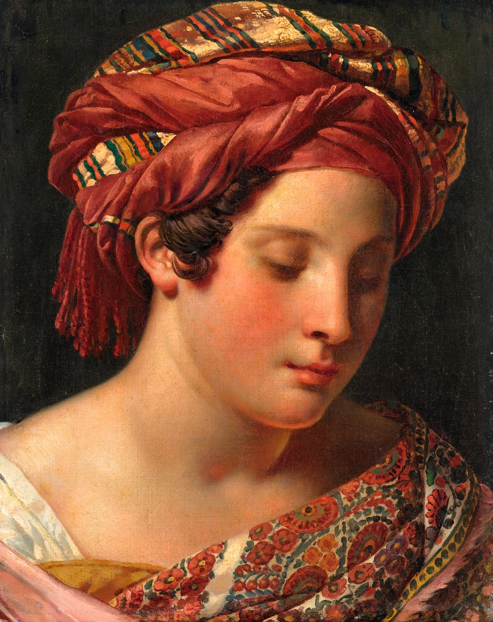 Odaliska od Anne Louis Girodet de Roussy Trioson