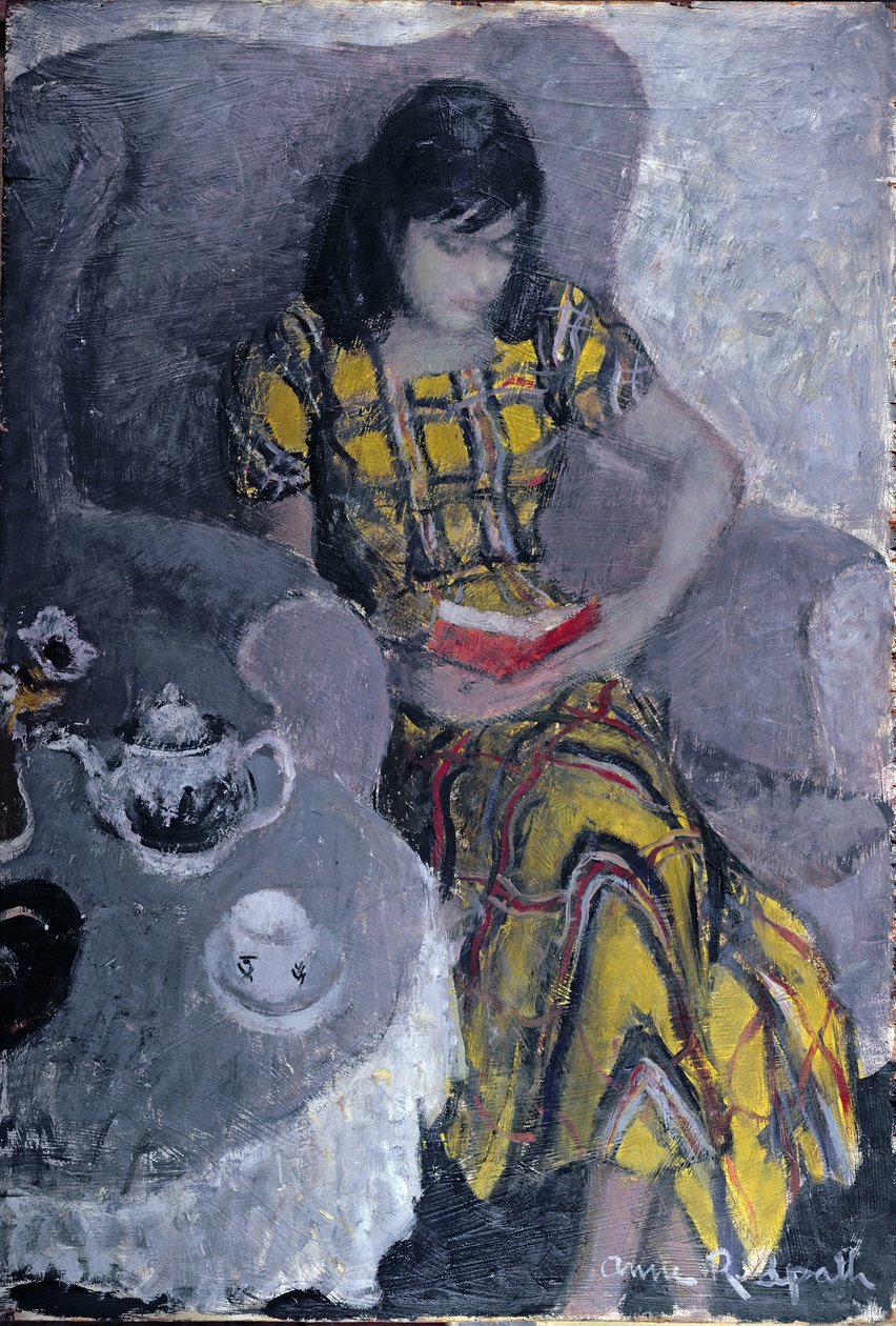 Eileen (olej na desce) od Anne Redpath
