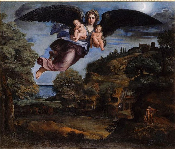 Alegorie noci od Annibale Carracci