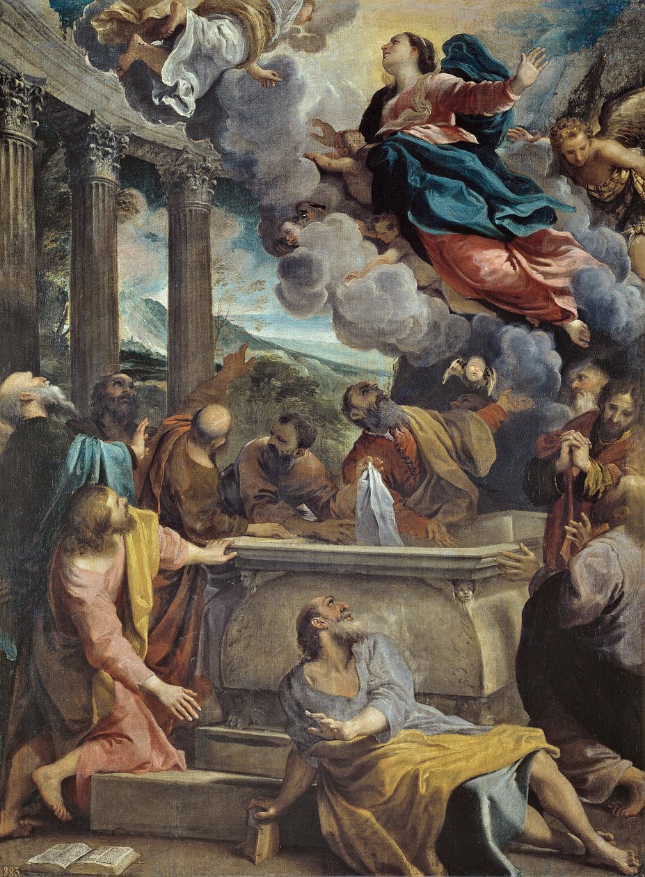Nanebevzetí Panny Marie od Annibale Carracci