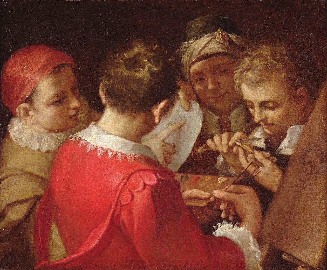 Skupina umělců od Annibale Carracci