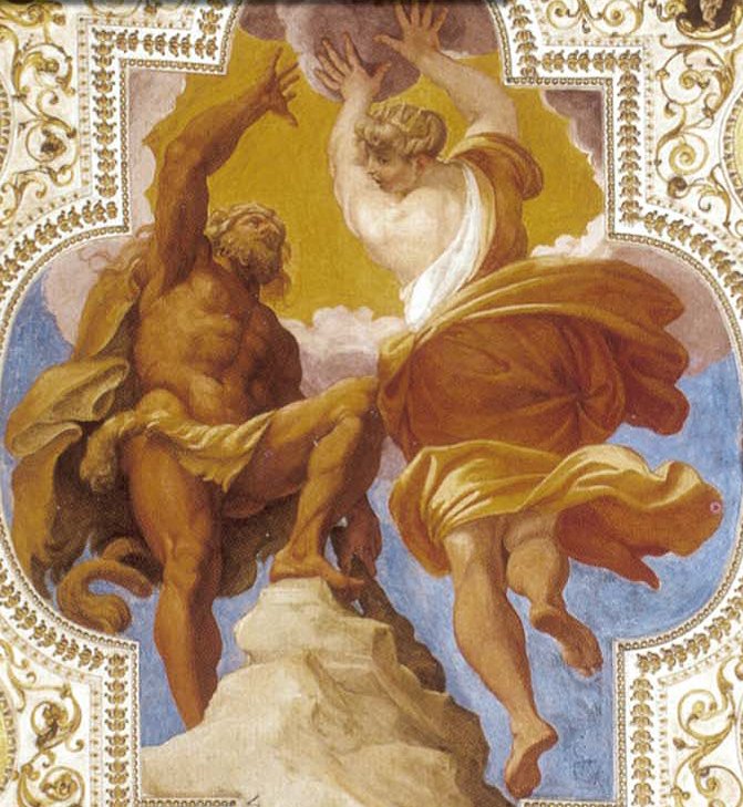 Herkules vedený ctností od Annibale Carracci