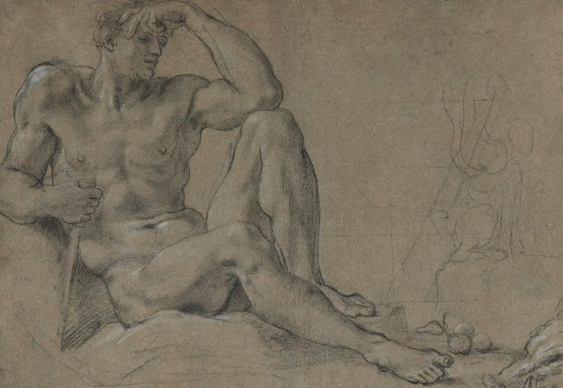 Herkules odpočívá od Annibale Carracci