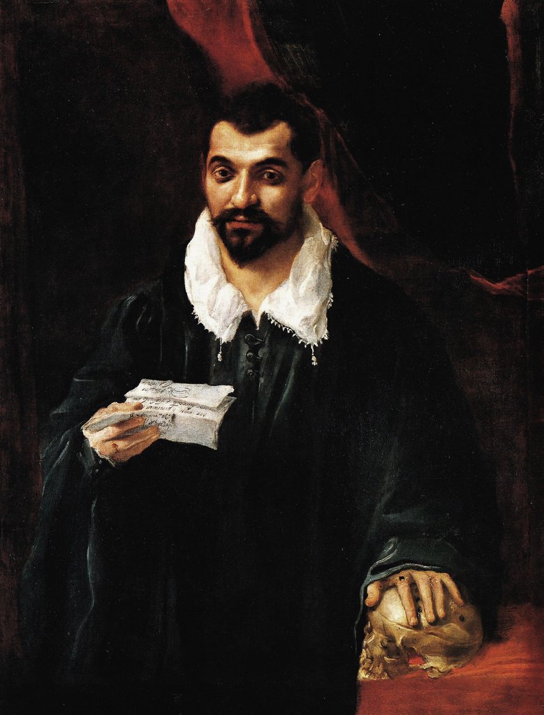 Portrét lékaře Bossiho od Annibale Carracci