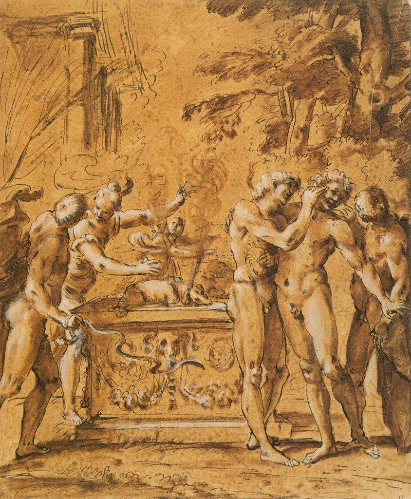 Studium pro Lupercalia od Annibale Carracci