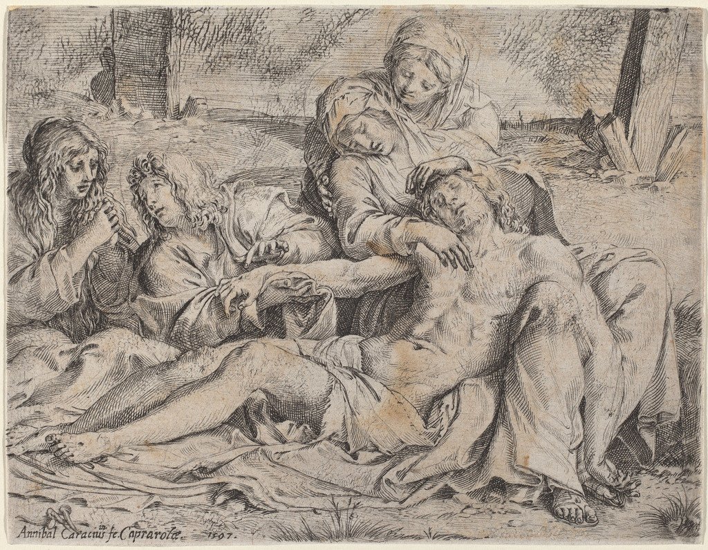Pláč Caprarola od Annibale Carracci