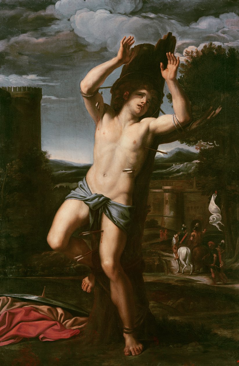 Umučení svatého Šebestiána od Annibale Carracci