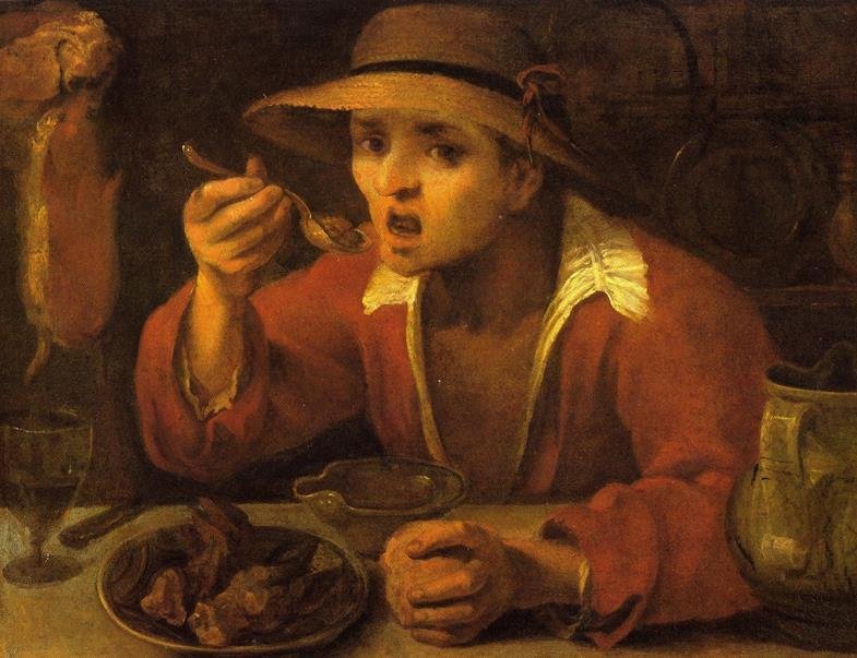 Pojídač fazolí od Annibale Carracci