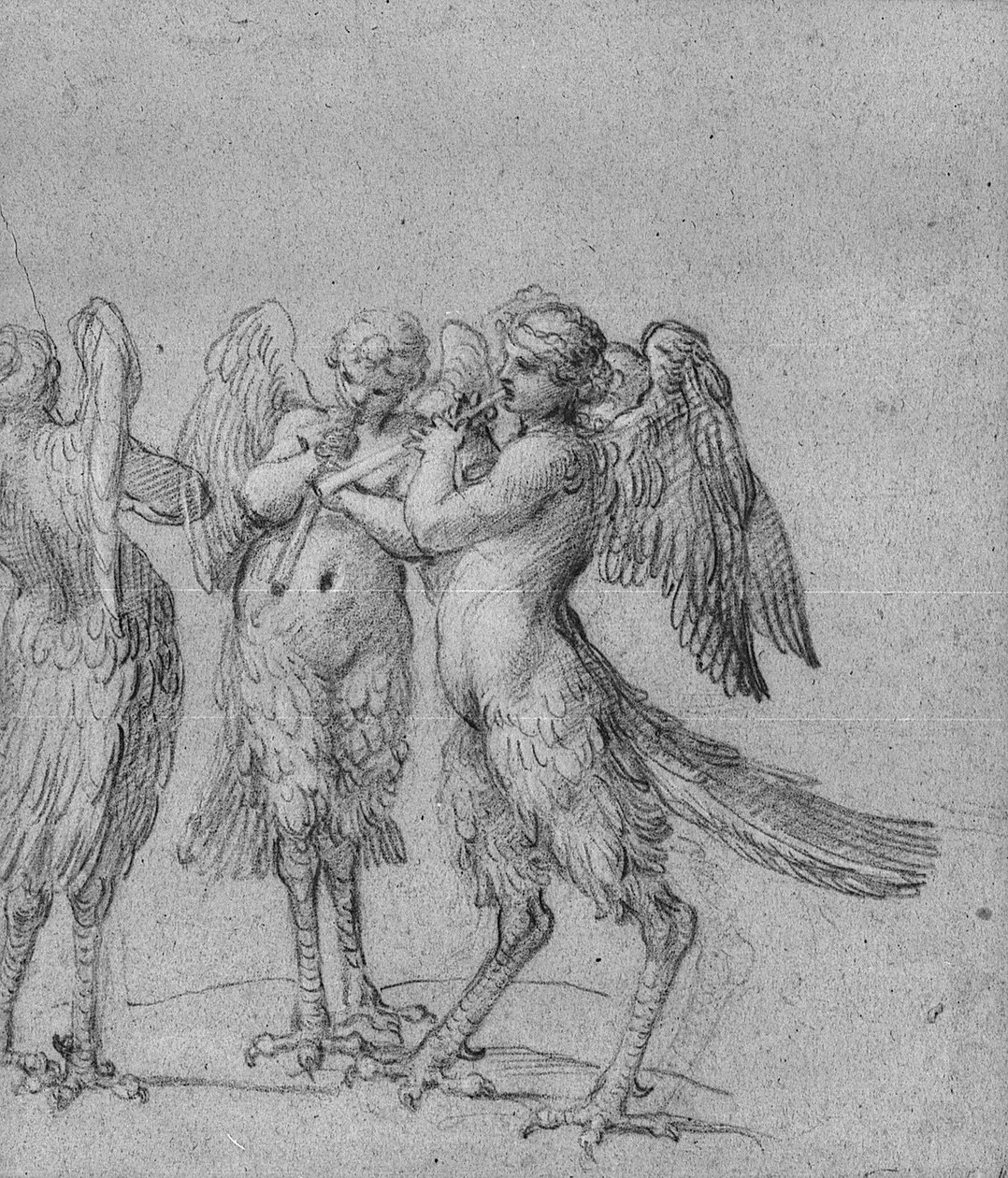 Ulysses a Sirény od Annibale Carracci