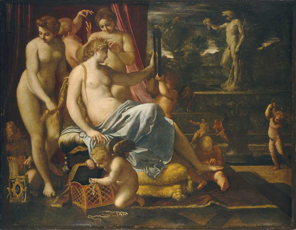 Venuše zdobená milostmi od Annibale Carracci