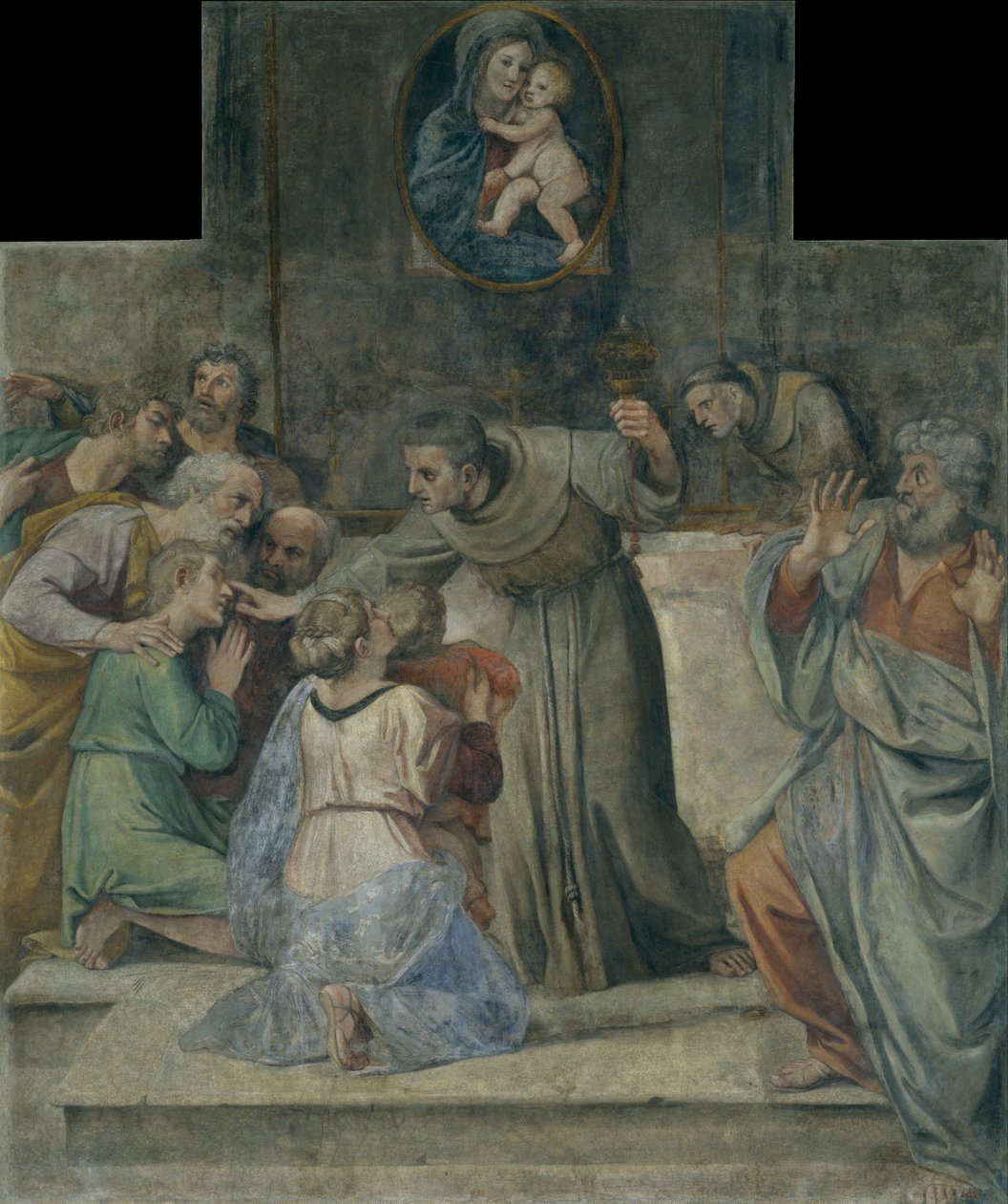 Uzdravení nevidomého narozeného od Annibale Carracci