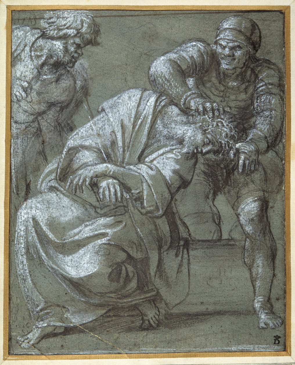 Kristus korunovaný trním od Annibale Carracci
