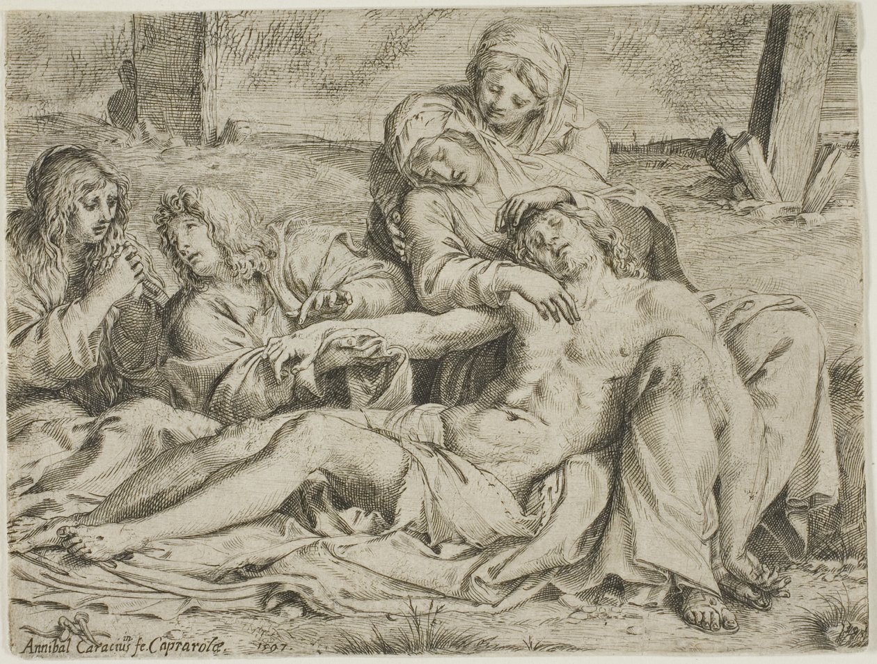 Kristus z Capraroly od Annibale Carracci