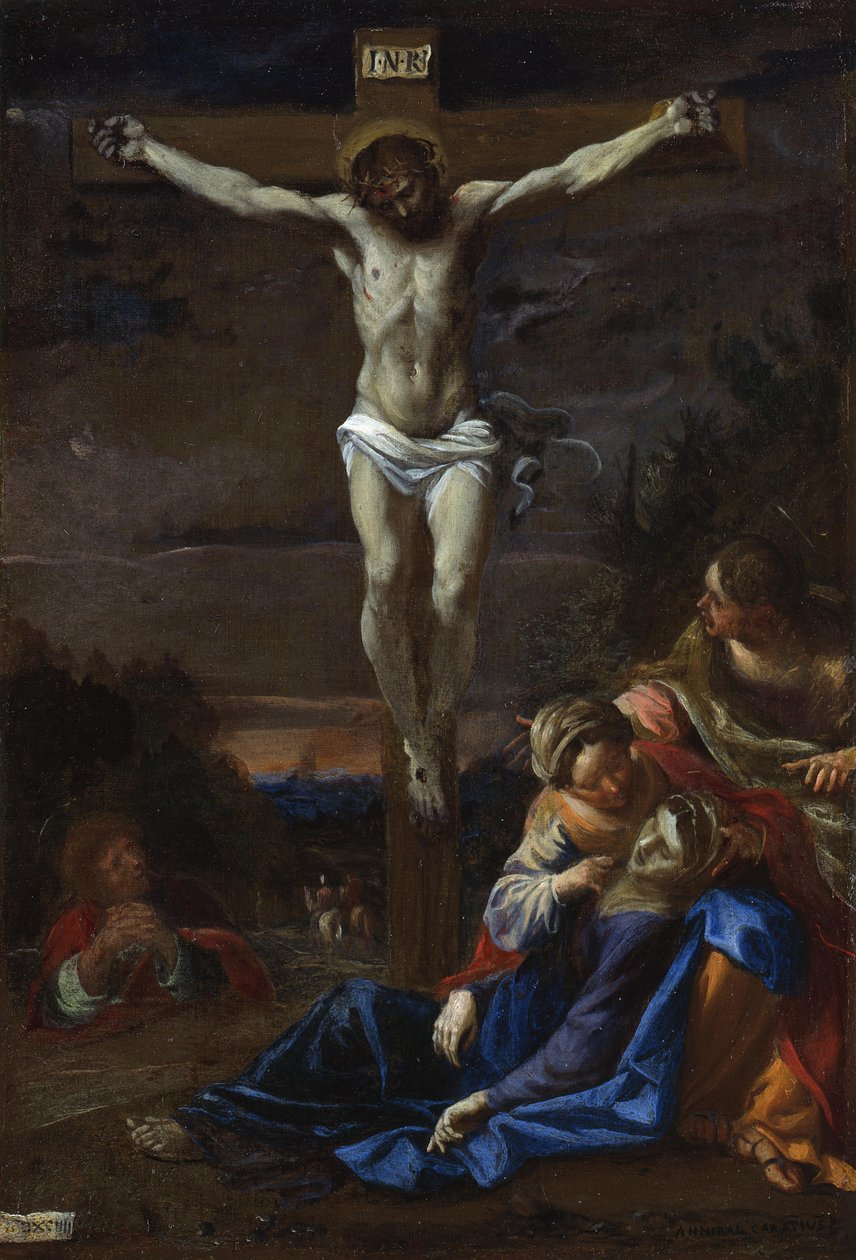 Kristus na kříži od Annibale Carracci