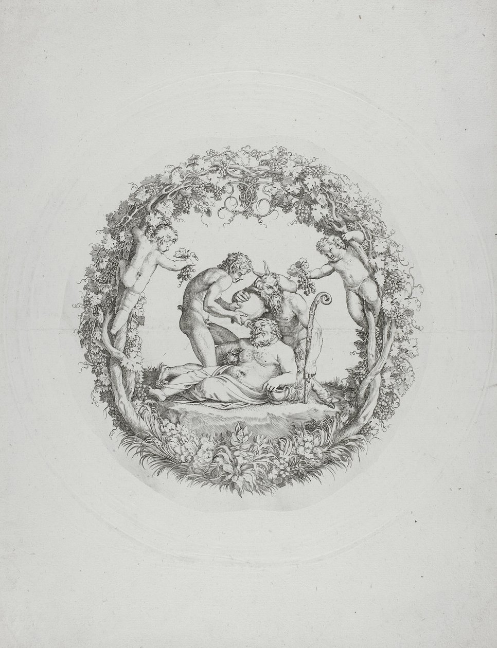 Opilý Silenus ("Tazza Farnese") od Annibale Carracci