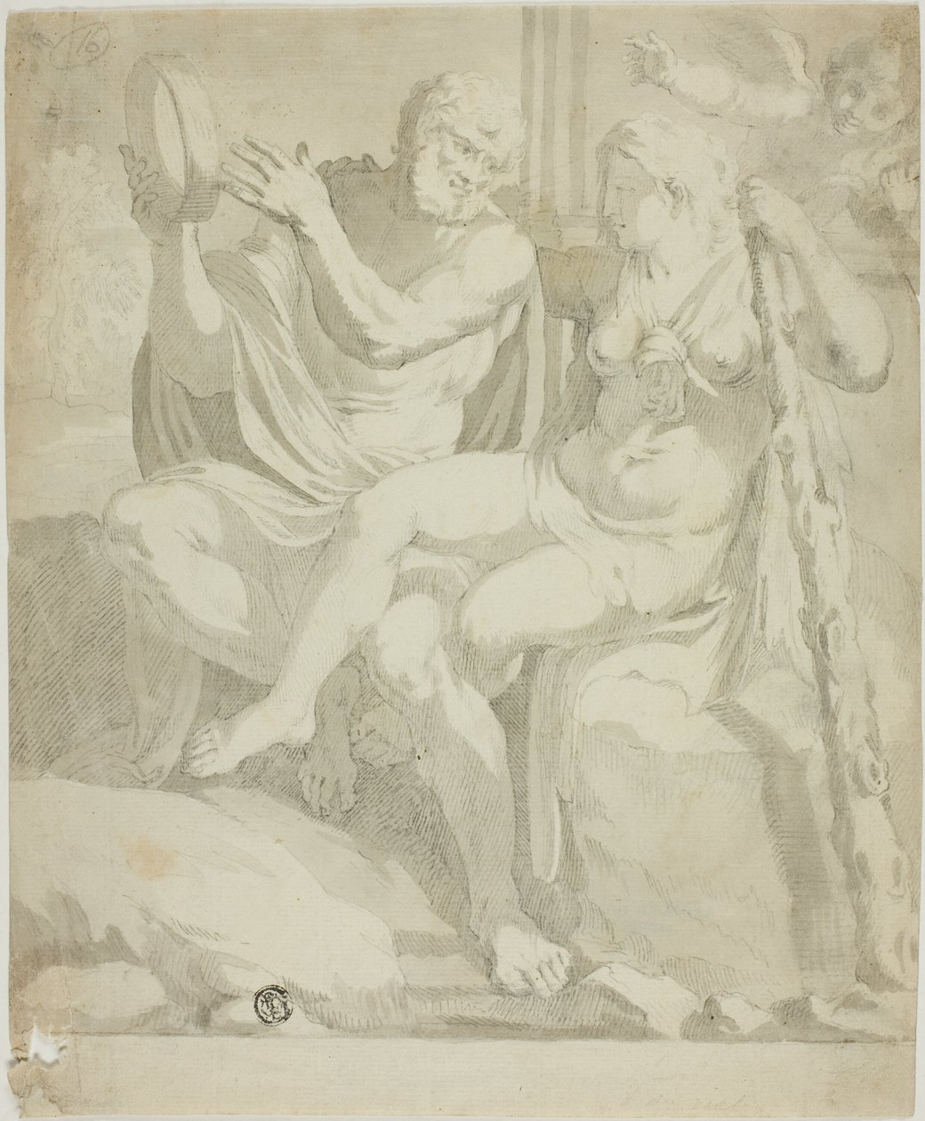 Herkules a Iole od Annibale Carracci