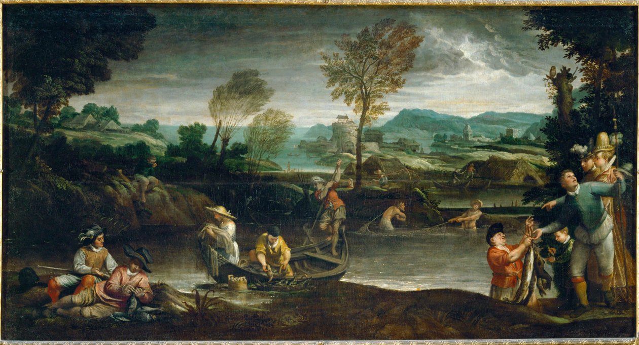 La peche - rybolov, přívěsek k 40-08-05/41 ... od Annibale Carracci