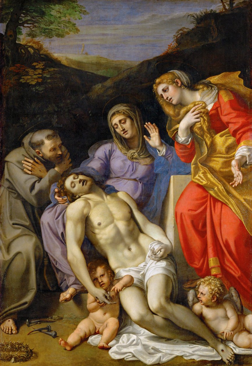 Pieta ... od Annibale Carracci