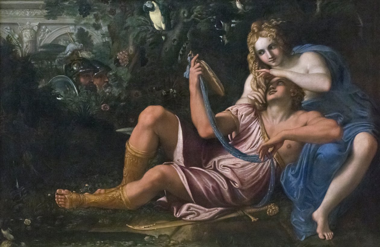Rinaldo a Armida od Annibale Carracci