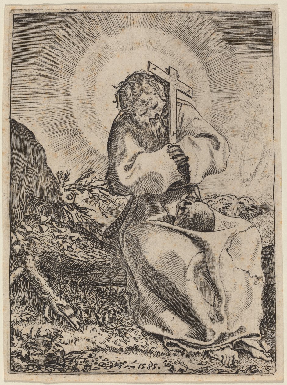 Svatý František z Assisi od Annibale Carracci