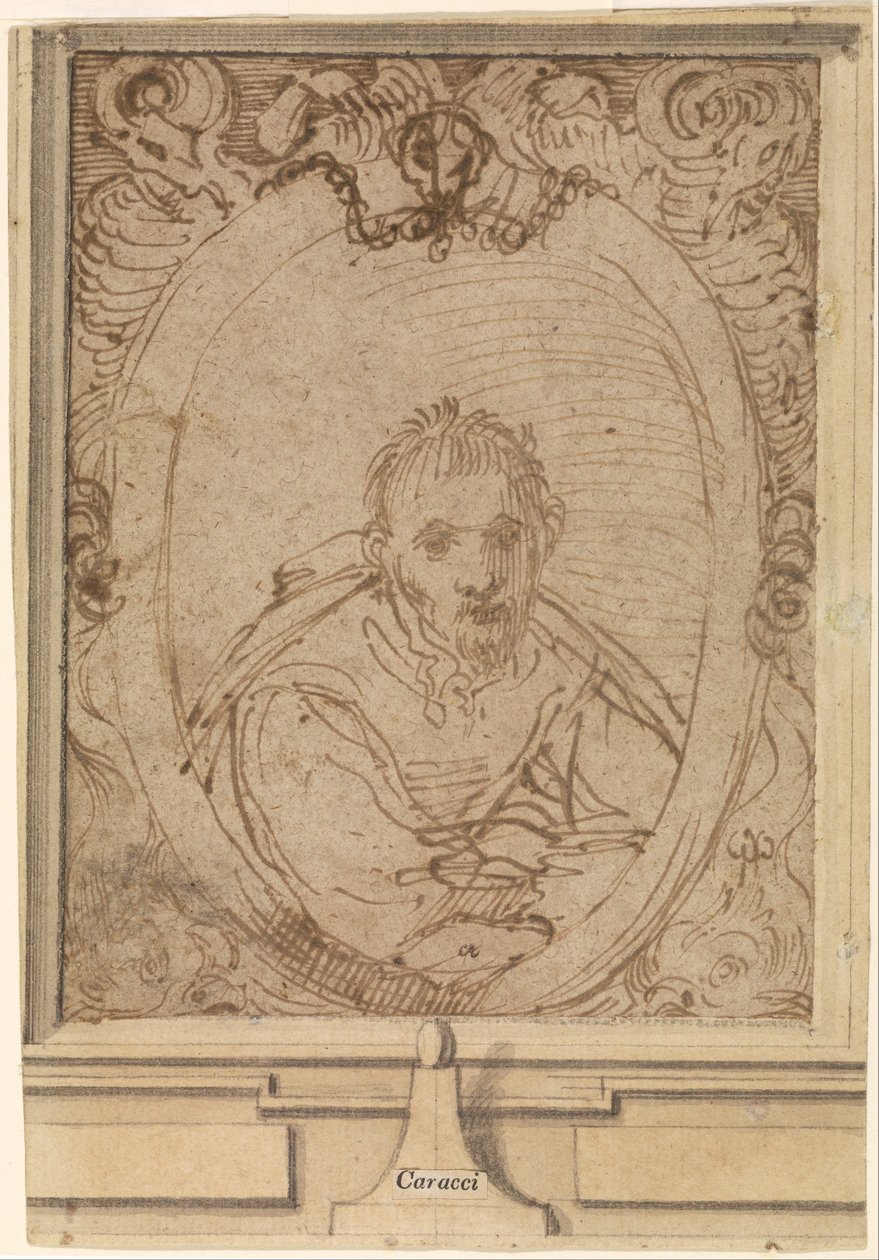 Autoportrét od Annibale Carracci