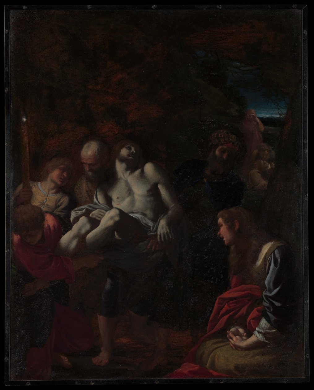 Kristův pohřeb od Annibale Carracci
