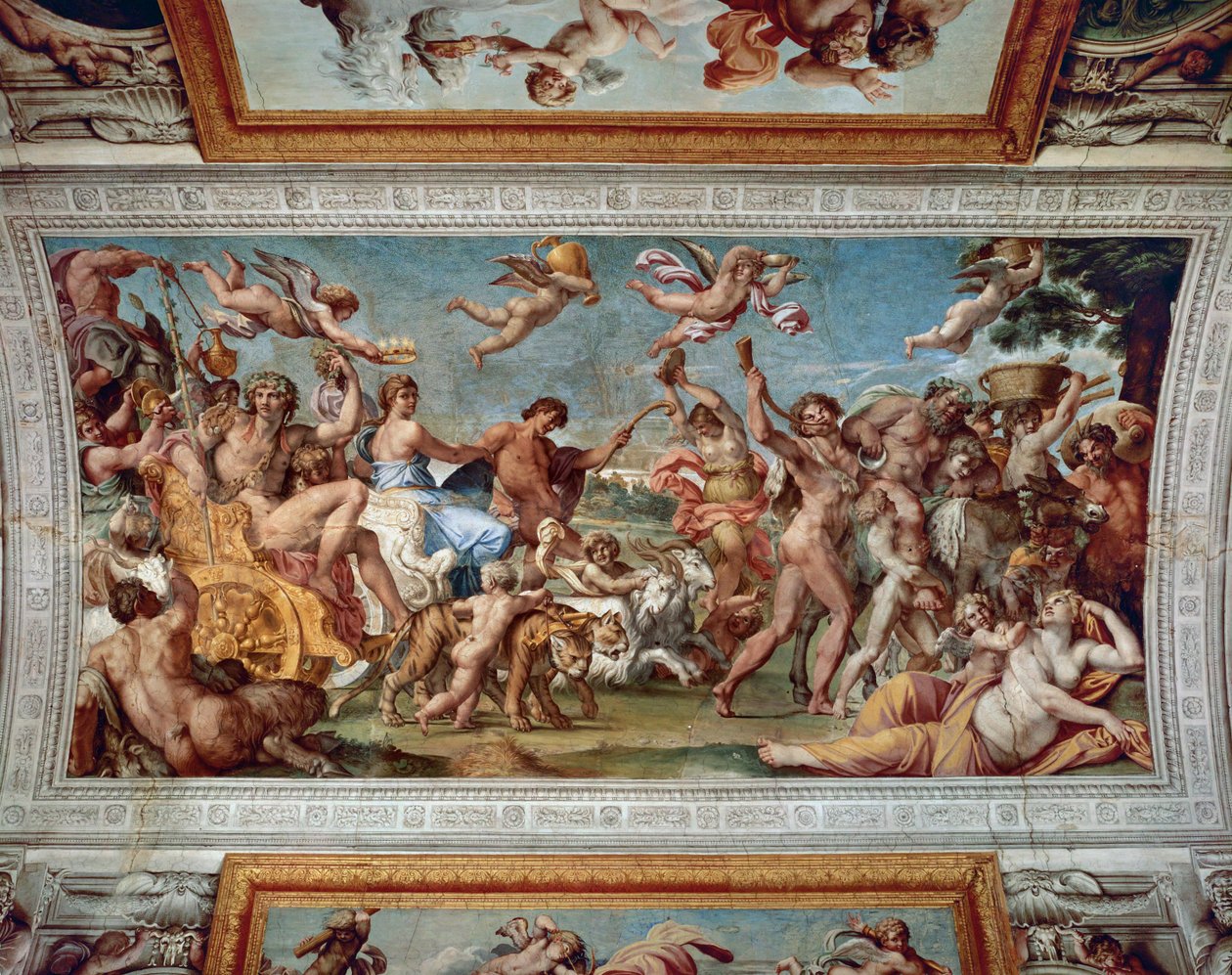 Triumf Bakcha a Ariadny ... od Annibale Carracci