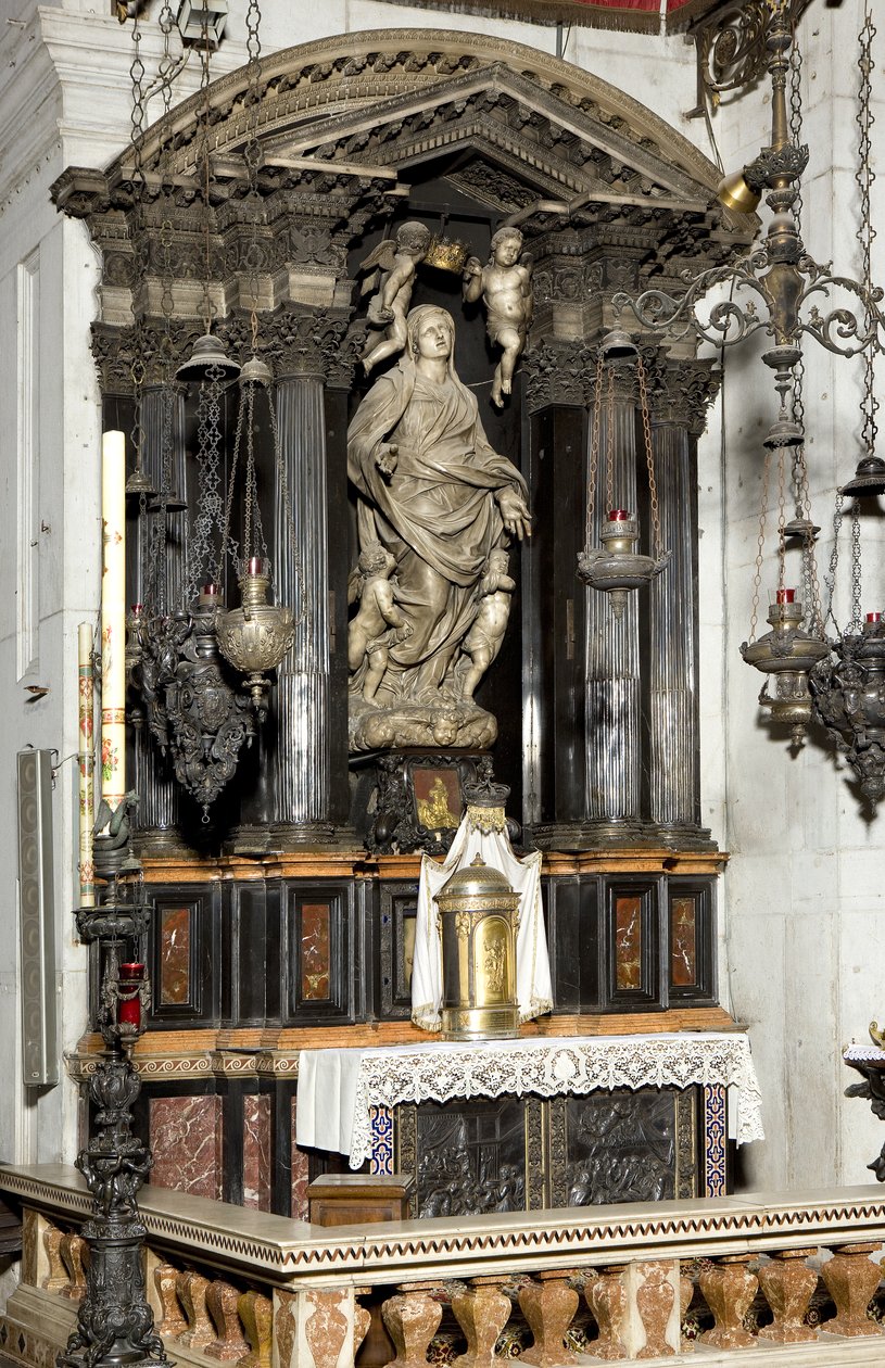 Nanebevzetí Panny Marie, 1586 od Annibale Fontana
