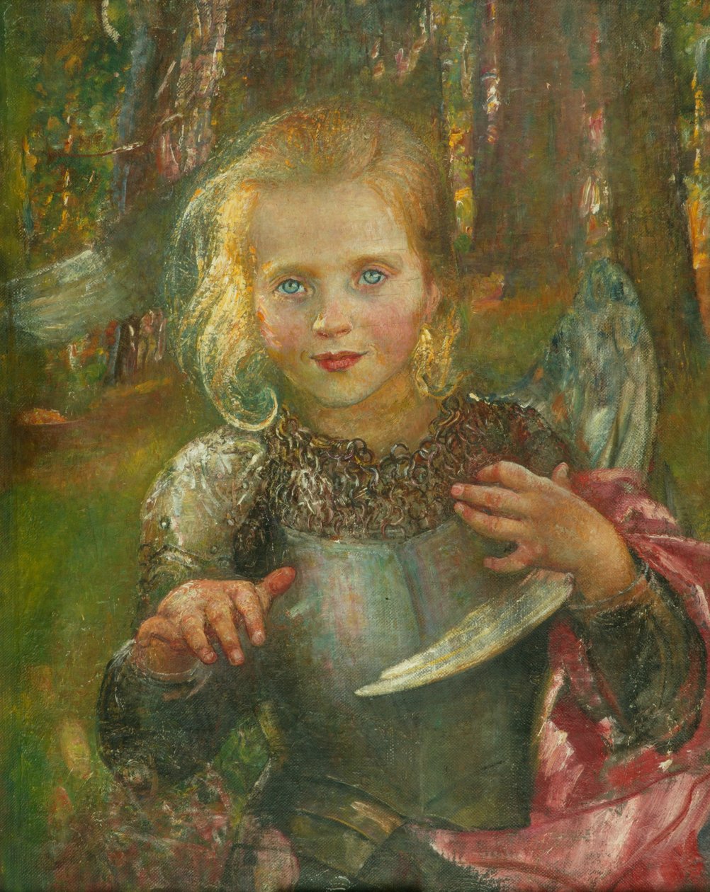 Illusions, n. 1902 (öljy kankaalle) od Annie Louisa Swynnerton