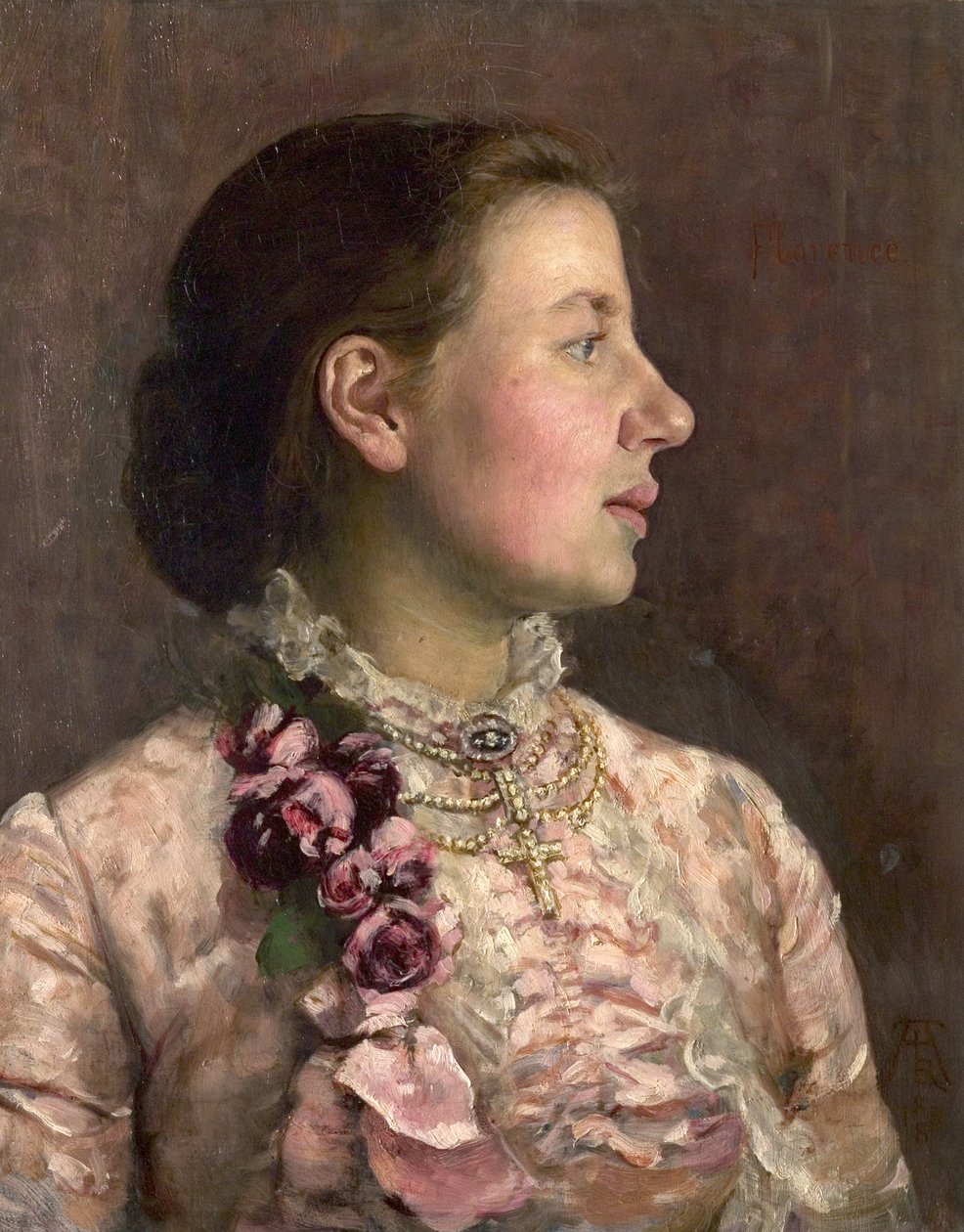 paní Florence H. Musgrave od Annie Louisa Swynnerton