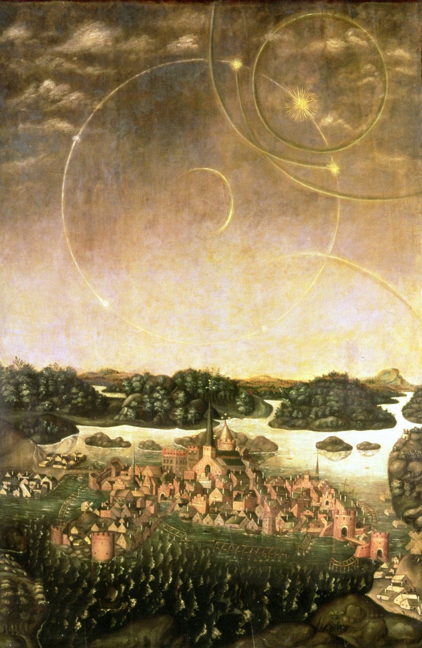 Planetární trajektorie, 1535 od Unbekannt Unbekannt