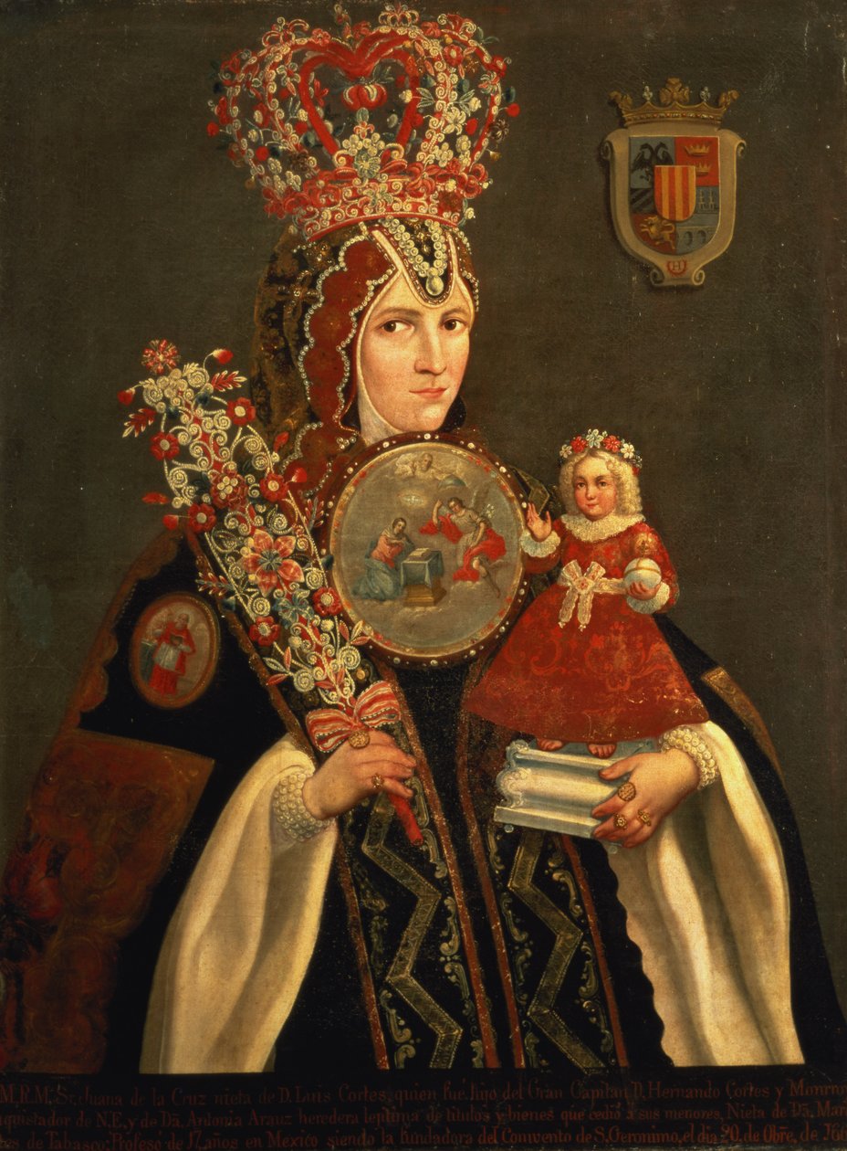 Sestra Juana, vnučka D. de Cortese, zakladatele kláštera svatého Jeronýma, asi 1661 od Unbekannt Unbekannt
