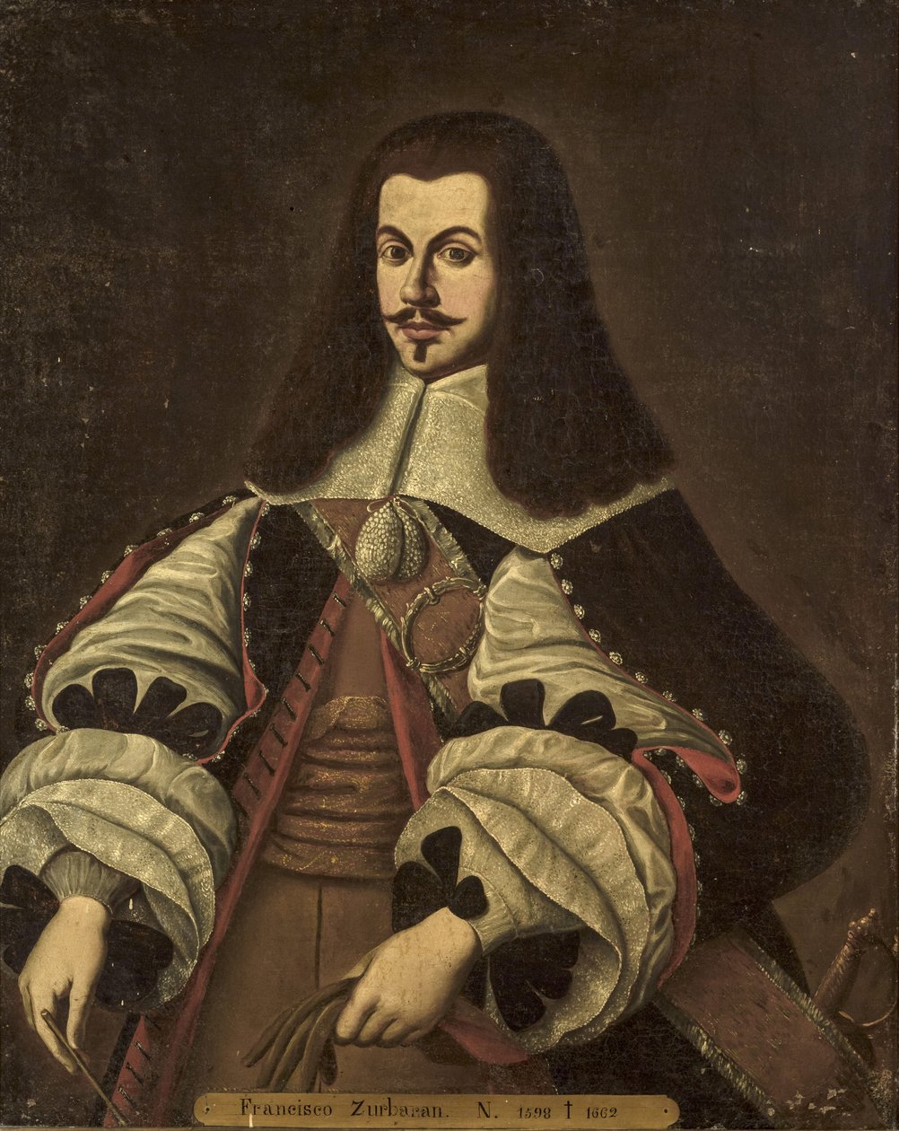 Portrét Francisco de Zurbarán od Unknown